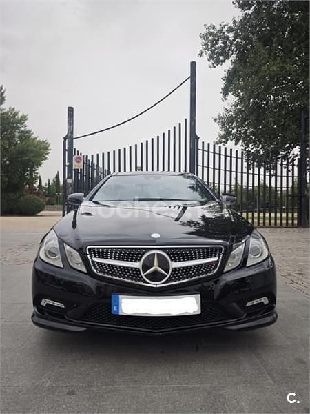 Usado Mercedes E350 231 CV (169 kW) 2009 Negro Coupe