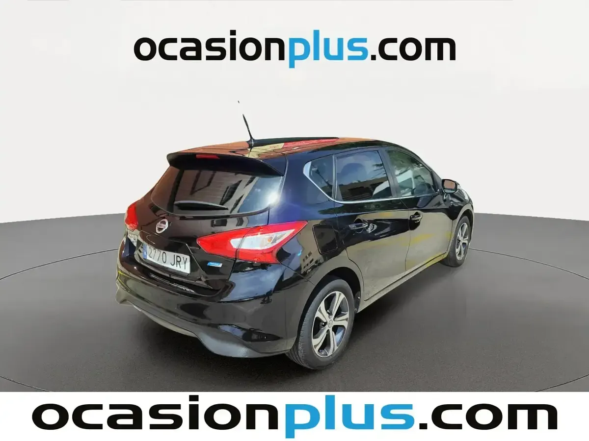 Usado Nissan Pulsar Acenta 110 CV (80 kW) 2016 Negro Utilitario