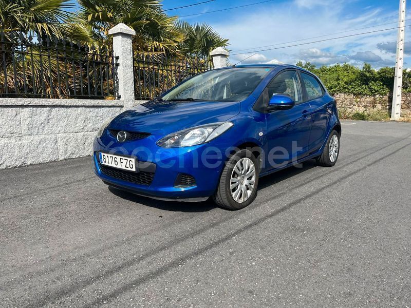 Azul Usado 2008 Mazda 2 Active Berlina | 6500 € (Un poco caro) - Imagen 1/4