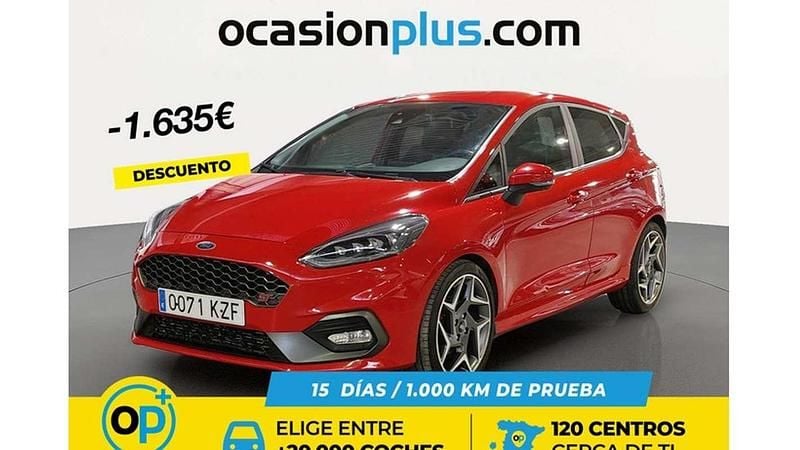 Usado Ford Fiesta ST 200 CV (147 kW) 2019 Rojo Utilitario