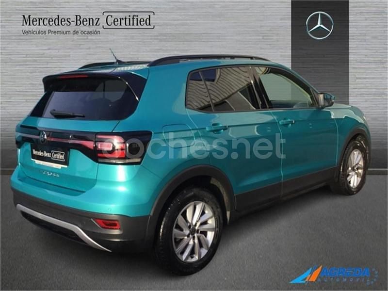 Usado VW T-Cross Advance 110 CV (80 kW) 2023 Azul SUV
