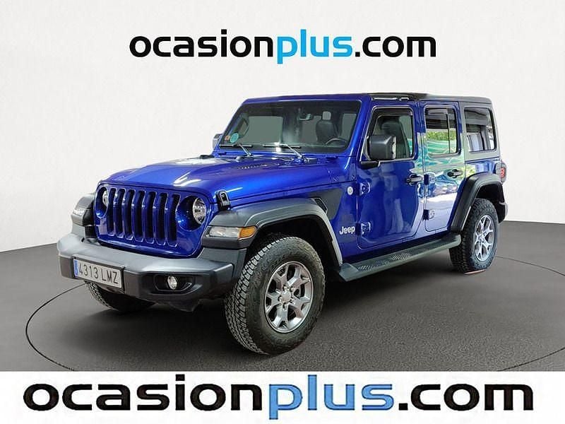 Azul Usado 2021 Jeep Wrangler Sport SUV | 45.800 € (Super precio) - Imagen 1/4