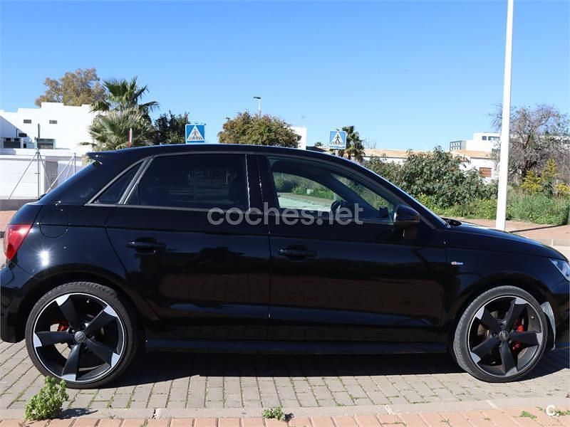 Usado Audi A1 Sportback 116 CV (85 kW) 2017 Negro Utilitario