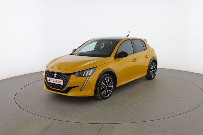 Amarillo Usado 2020 Peugeot 208 Allure Utilitario | 14.599 € (Precio justo) - Imagen 1/4