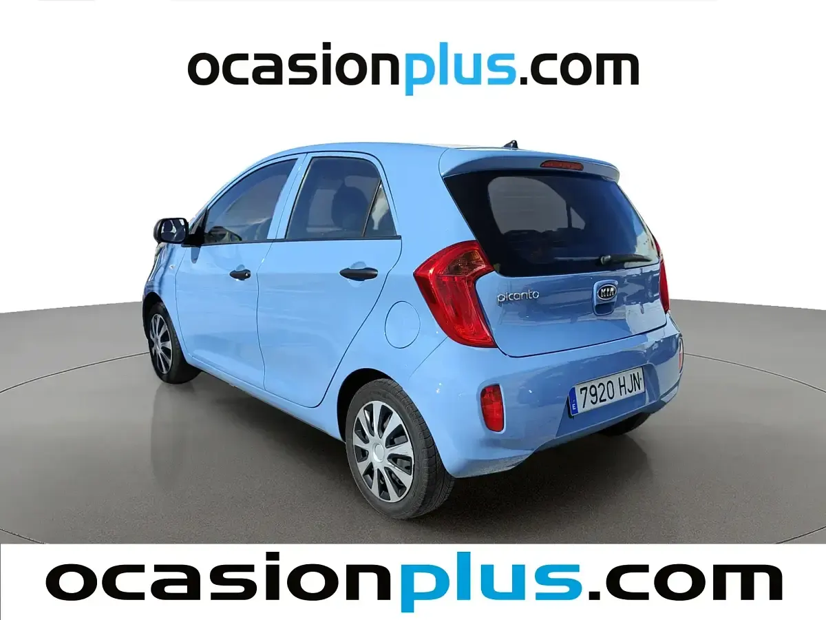 Usado Kia Picanto 69 CV (50 kW) 2012 Azul Utilitario