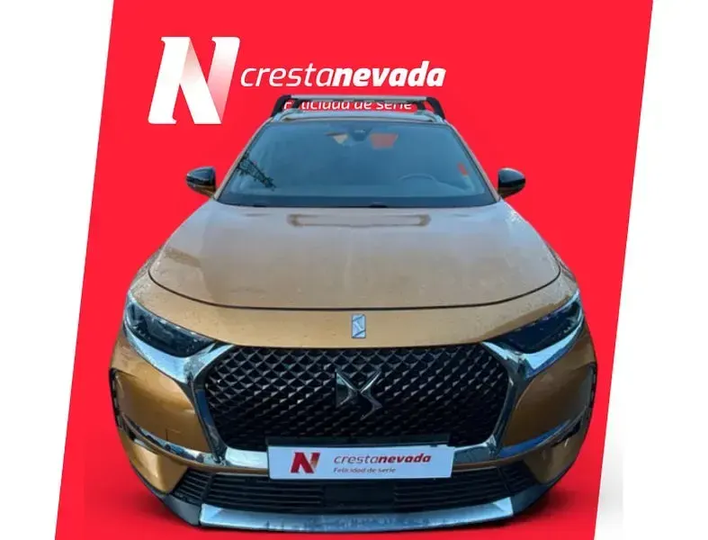 Usado DS Automobiles DS7 Crossback So Chic 130 CV (95 kW) 2019 Naranja SUV