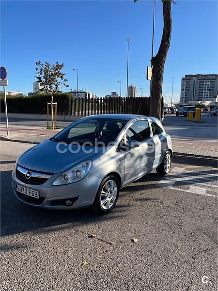 Azul Usado 2006 Opel Corsa Enjoy Berlina | 3500 € (Precio justo) - Imagen 1/4