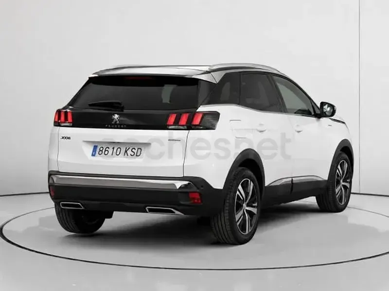 Usado Peugeot 3008 GT-line 130 CV (95 kW) 2018 Blanco SUV