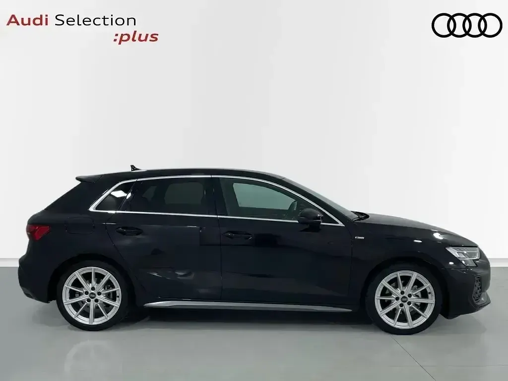 Usado Audi A3 S-Line 150 CV (110 kW) 2025 Negro Berlina