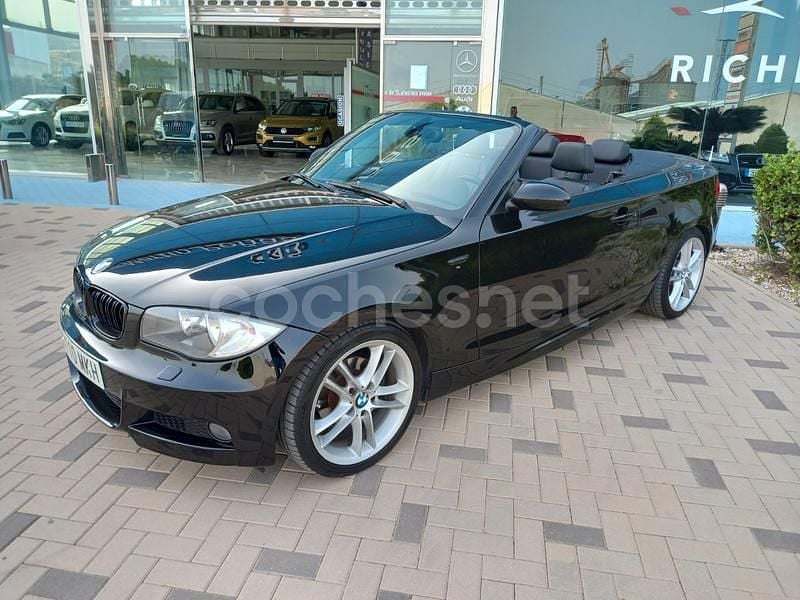 Negro Usado 2009 BMW 118 Cabriolet Descapotable | 8900 € (Precio justo) - Imagen 1/4