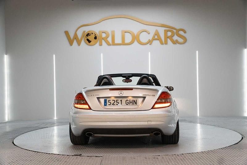 Usado Mercedes SLK350 272 CV (200 kW) 2005 Gris / plata Descapotable
