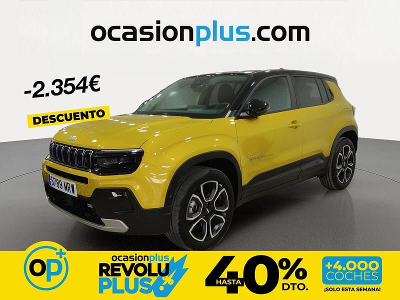 Usado Jeep Avenger Summit 114 kW (156 CV) 2024 Amarillo SUV