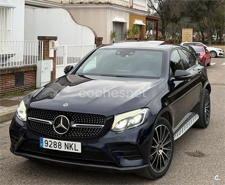 Usado Mercedes GLC250 204 CV (150 kW) 2018 Negro Coupe