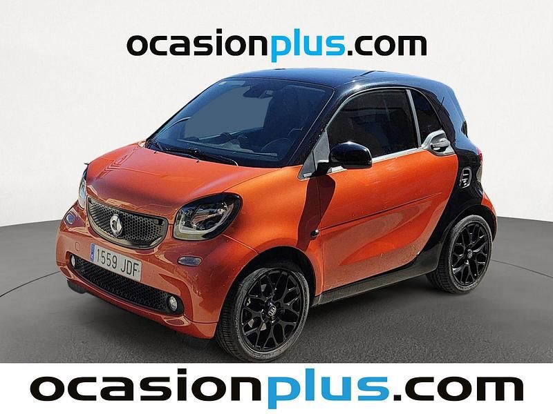 Naranja Usado 2015 Smart ForTwo Coupé Prime Descapotable | 10.590 € - Imagen 1/4