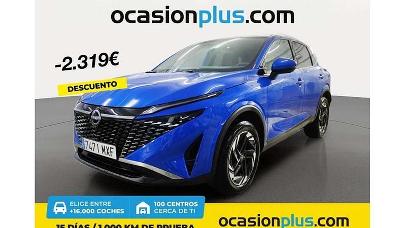 Azul Usado 2024 Nissan Qashqai N-Connecta SUV | 23.191 € (Buen precio) - Imagen 1/4