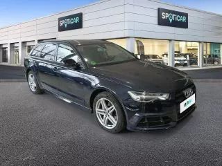 Usado Audi A6 S-Line 190 CV (139 kW) 2017 Azul Familiar