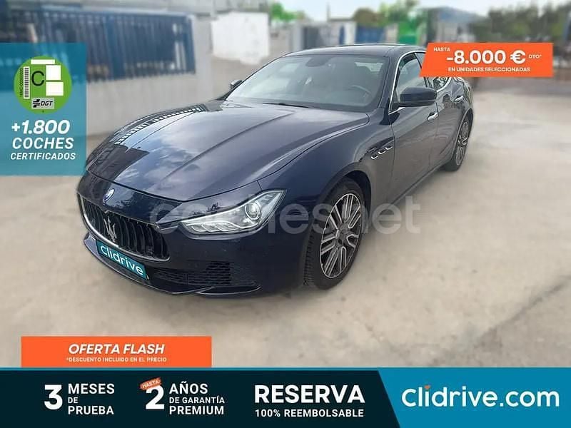 Negro Usado 2017 Maserati Ghibli Berlina | 27.790 € (Precio justo) - Imagen 1/4