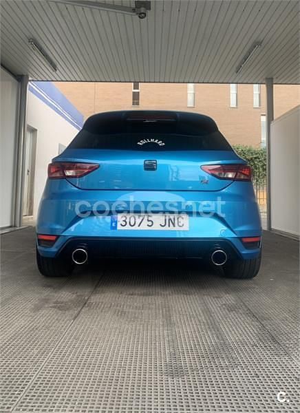 Usado Seat Leon FR 150 CV (110 kW) 2016 Azul Berlina