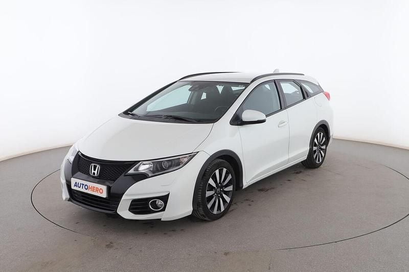 Blanco Usado 2015 Honda Civic Elegance Familiar | 13.799 € (Precio justo) - Imagen 1/3