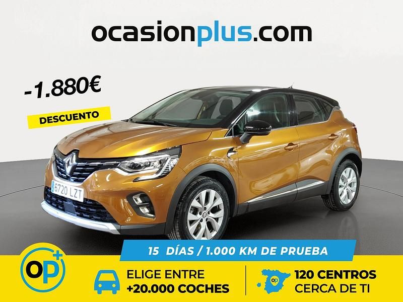 Naranja Usado 2022 Renault Captur Zen SUV | 17.500 € (Precio justo) - Imagen 1/4