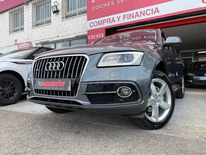 Usado Audi Q5 S-Line 190 CV (139 kW) 2015 Gris / plata SUV