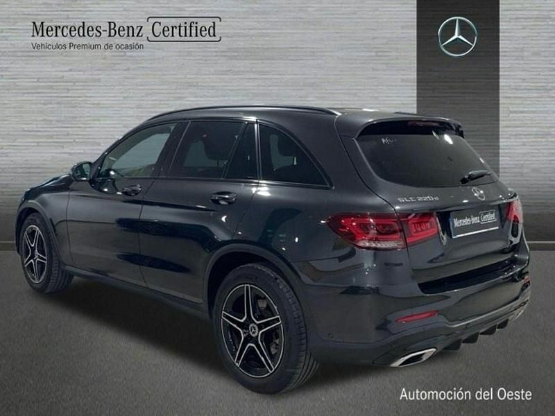 Usado Mercedes GLC220 AMG line 194 CV (142 kW) 2020 Verde SUV