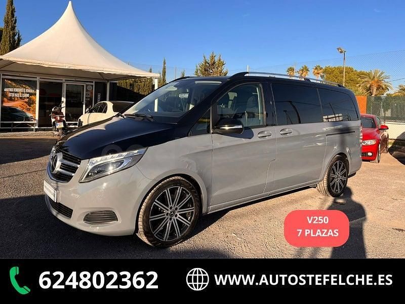 Usado Mercedes V250 Avantgarde 190 CV (139 kW) 2015 Negro Monovolumen