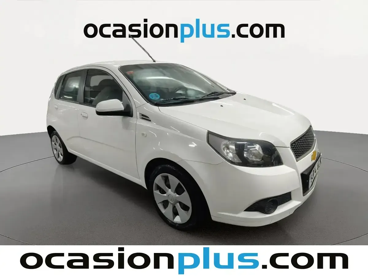 Usado Chevrolet Aveo LS 101 CV (74 kW) 2010 Blanco Utilitario