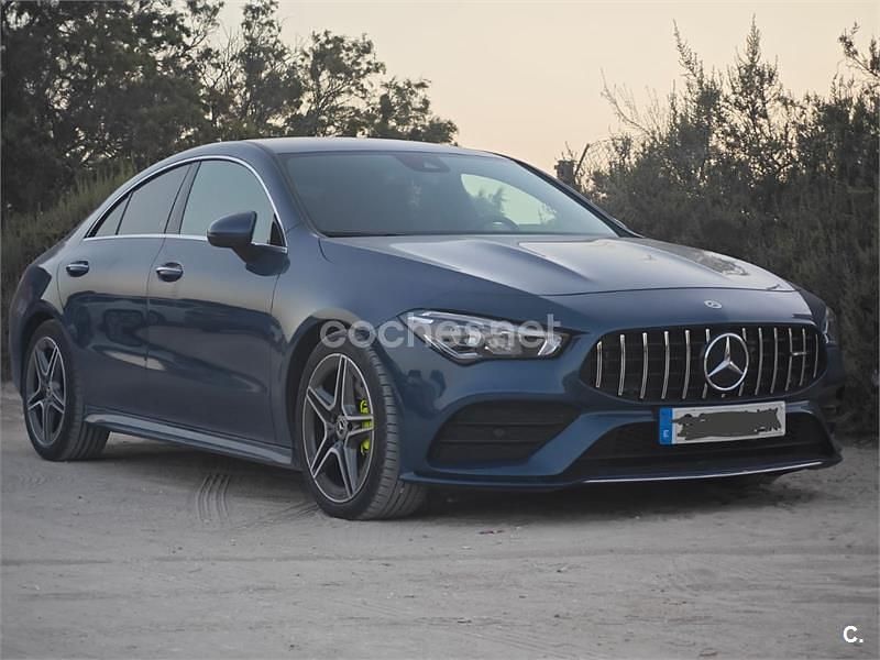 Usado Mercedes CLA200 156 CV (114 kW) 2019 Azul Berlina