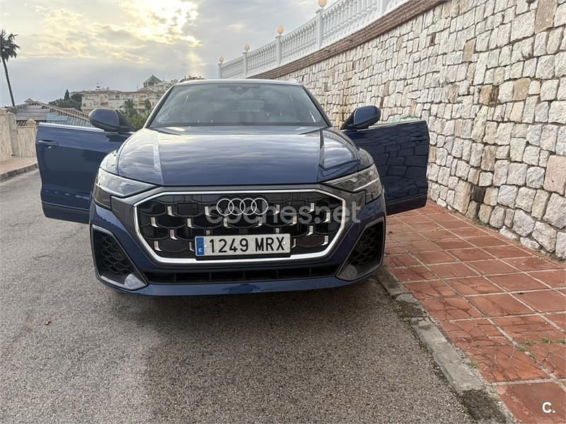 Usado Audi Q8 S-Line 340 CV (250 kW) 2025 Azul SUV