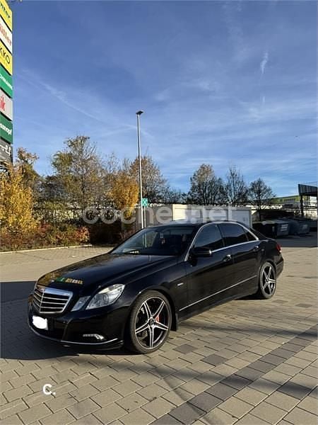 Usado Mercedes E350 Elegance 231 CV (169 kW) 2010 Negro Berlina