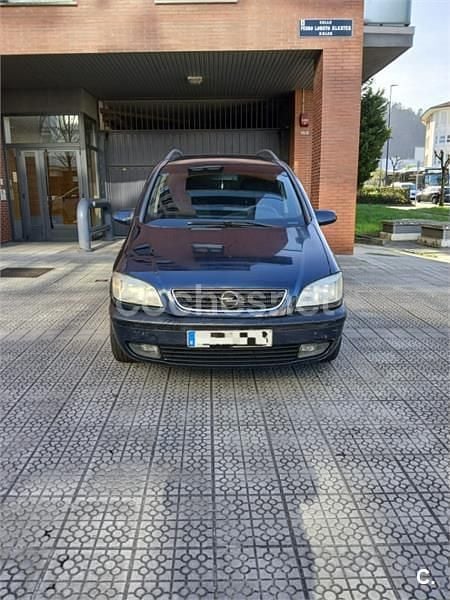 Usado Opel Zafira Elegance 125 CV (91 kW) 2002 Azul Monovolumen