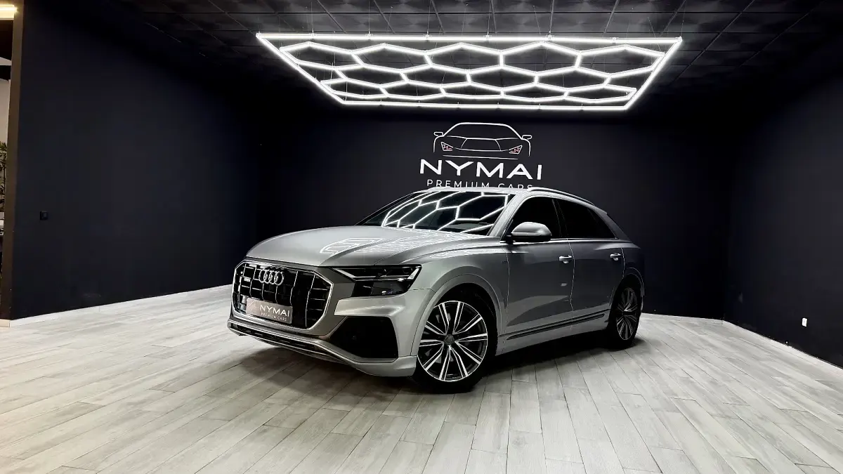 Usado Audi Q8 S-Line 231 CV (169 kW) 2022 Gris SUV