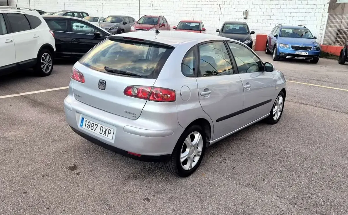 Usado Seat Ibiza 101 CV (74 kW) 2006 Gris / plata Utilitario