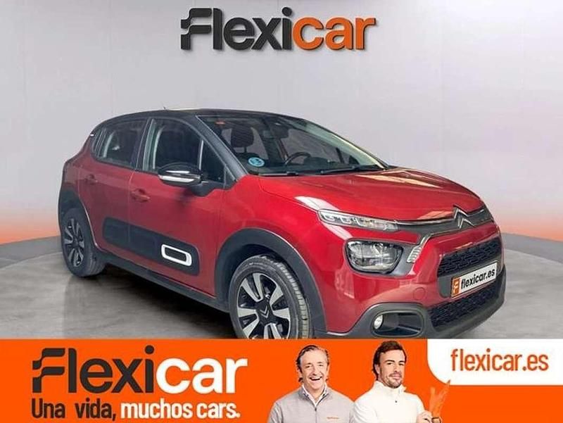 Burdeos Usado 2021 Citroën C3 Feel Utilitario | 8490 € (Buen precio) - Imagen 1/4