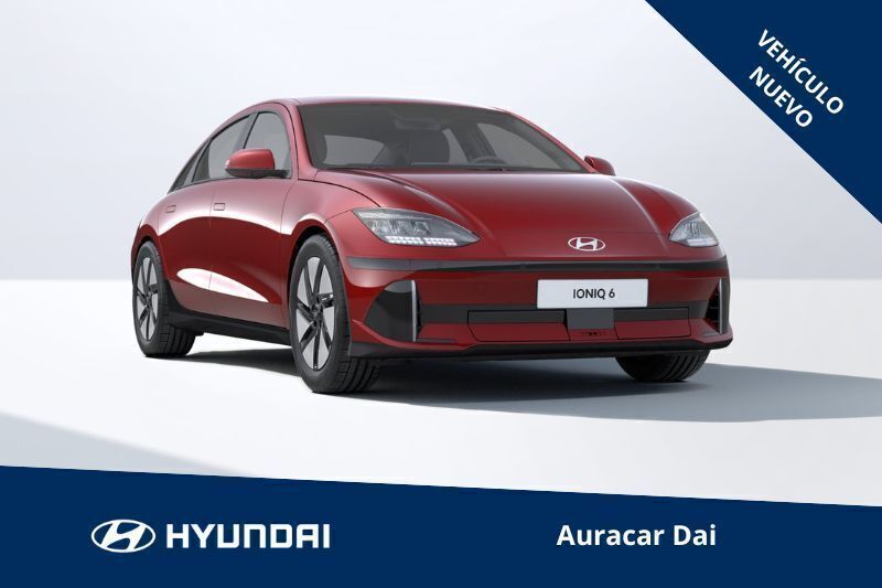 Rojo Nuevo 2025 Hyundai Ioniq 6 Berlina | 44.000 € (Precio justo) - Imagen 1/4