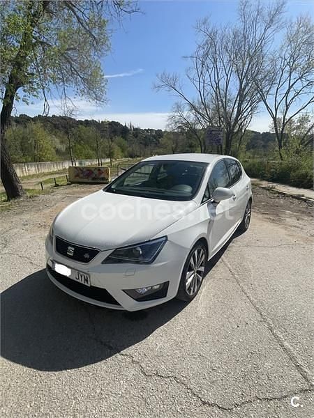 Usado Seat Ibiza FR 105 CV (77 kW) 2017 Blanco Berlina