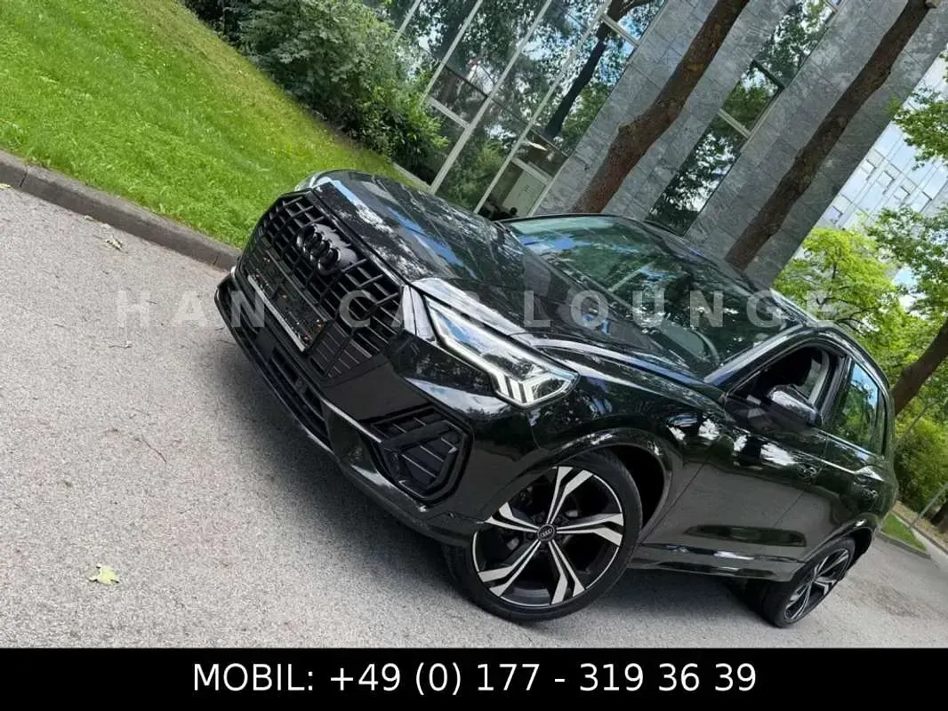 Usado Audi Q3 S-Line 150 CV (110 kW) 2022 Negro SUV
