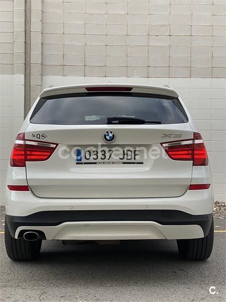 Usado BMW X3 150 CV (110 kW) 2015 Blanco SUV