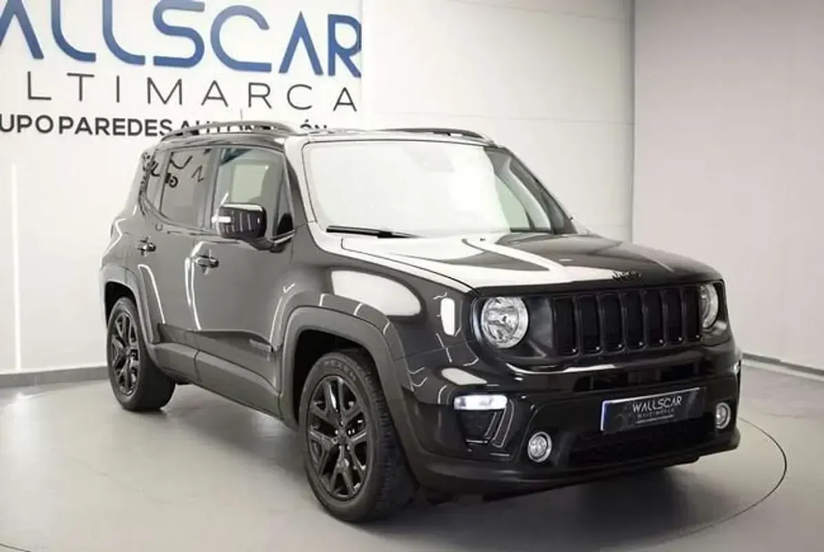 Usado Jeep Renegade Night Eagle 120 CV (88 kW) 2018 Negro SUV