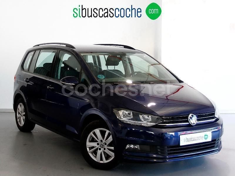 Azul Usado 2020 VW Touran Edition Monovolumen | 21.990 € (Precio justo) - Imagen 1/4