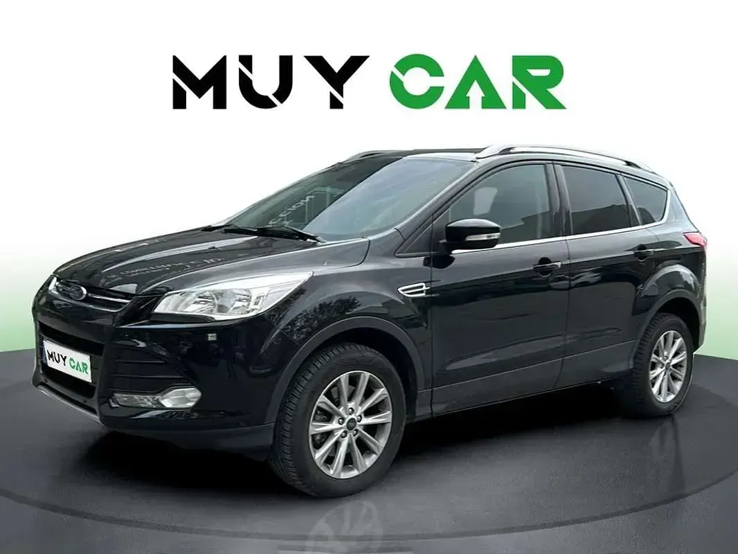 Usado Ford Kuga Titanium 150 CV (110 kW) 2016 Negro SUV