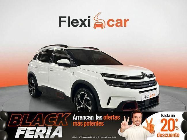 Blanco Usado 2021 Citroën C5 Aircross PureTech SUV | 17.390 € (Un poco caro) - Imagen 1/4