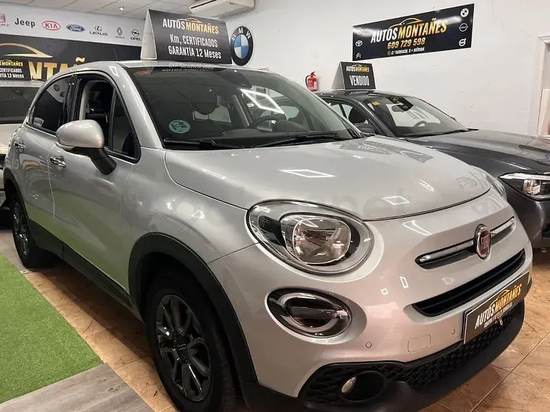 Usado Fiat 500X 120 CV (88 kW) 2022 Gris / plata SUV