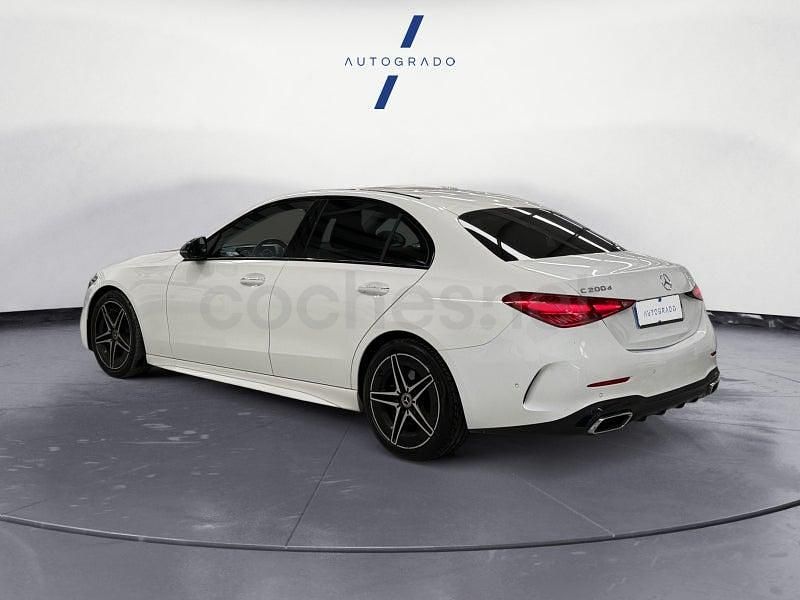 Usado Mercedes C200 163 CV (119 kW) 2023 Blanco Berlina