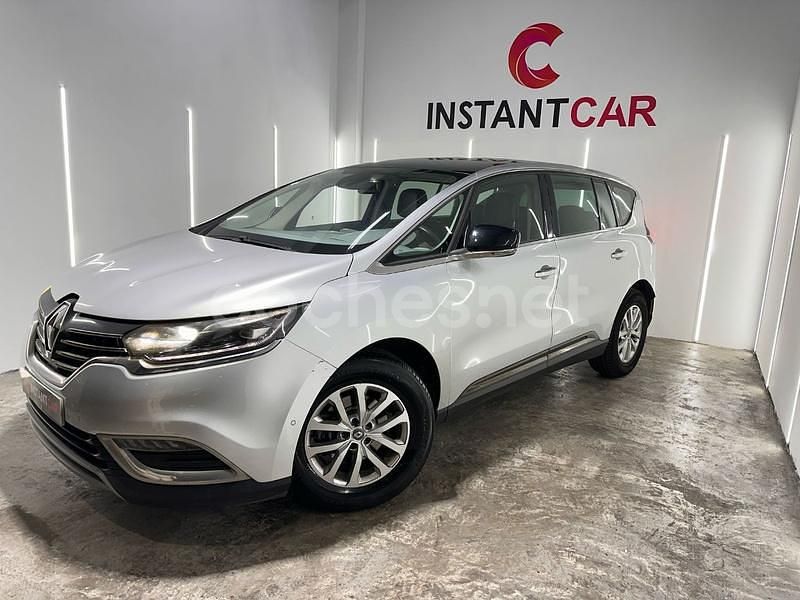 Usado Renault Espace Zen 200 CV (147 kW) 2016 Gris / plata Monovolumen