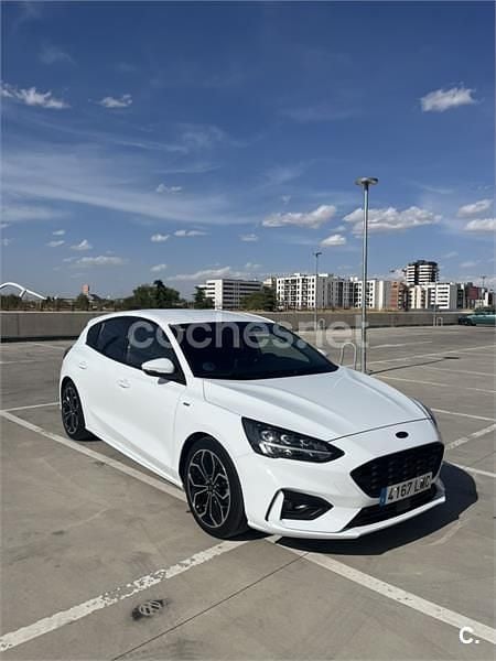 Blanco Usado 2020 Ford Focus ST-Line Berlina | 15.399 € (Buen precio) - Imagen 1/4