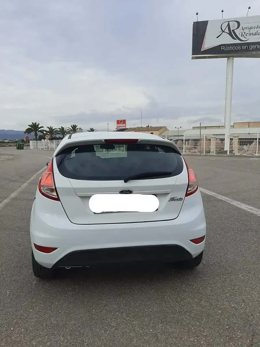 Usado Ford Fiesta Trend 75 CV (55 kW) 2015 Blanco Utilitario