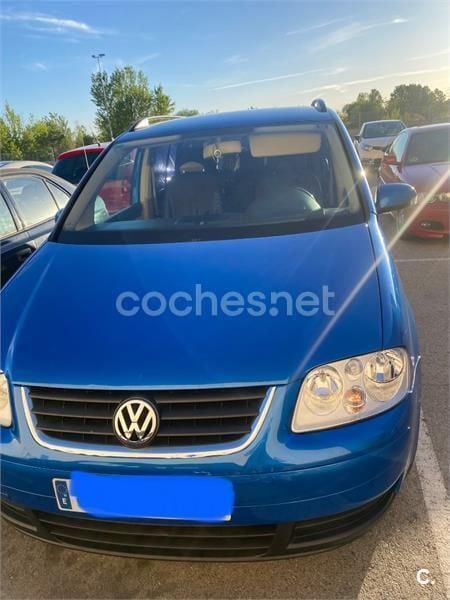Azul Usado 2004 VW Touran Highline Monovolumen | 4400 € (Un poco caro) - Imagen 1/4