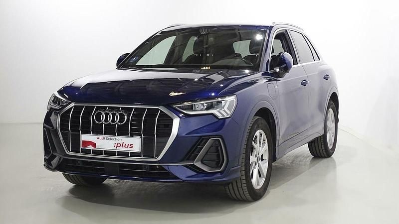 Usado Audi Q3 S-Line 245 CV (180 kW) 2021 Azul SUV